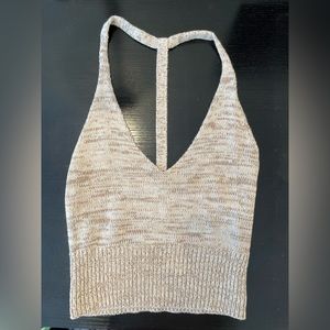 Tilly’s beige knit tank
